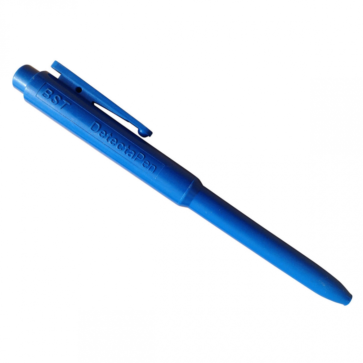 Metal detectable, retractable pen